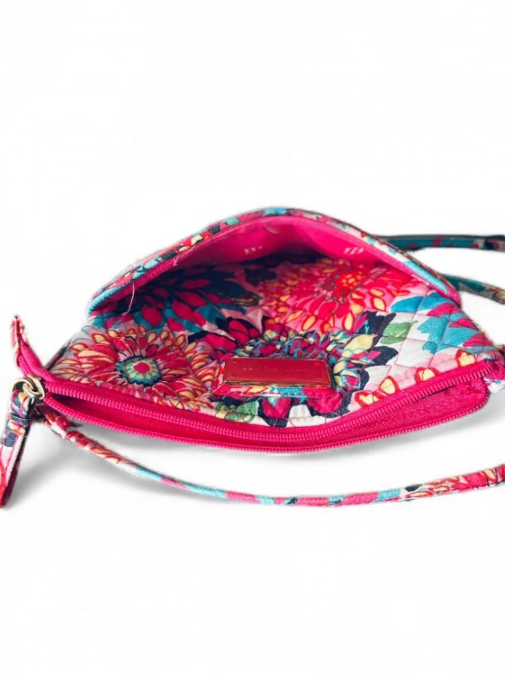 🌻 Tommy Hilfiger Vintage Floral Quilted Crossbody Bag EUC